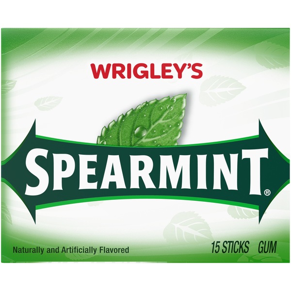 Wrigley's Spearmint Gum, Single Pack