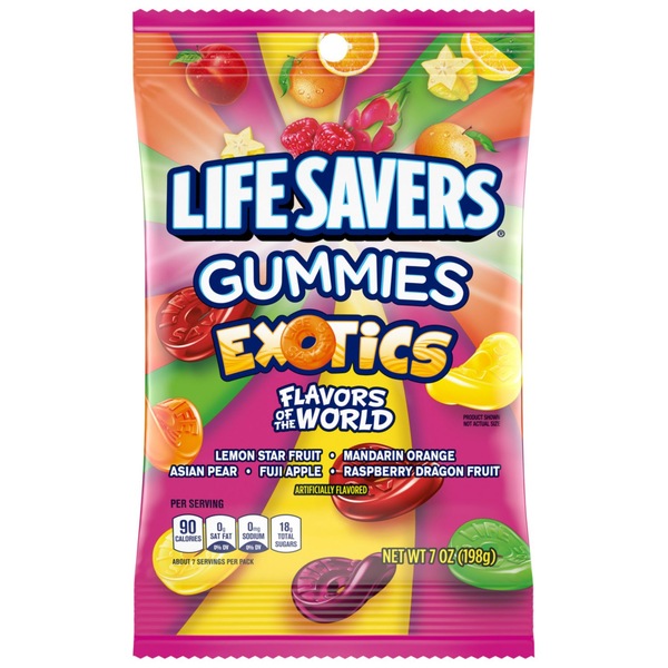 LIFESAVERS GUMMIES EXOTIC PEG