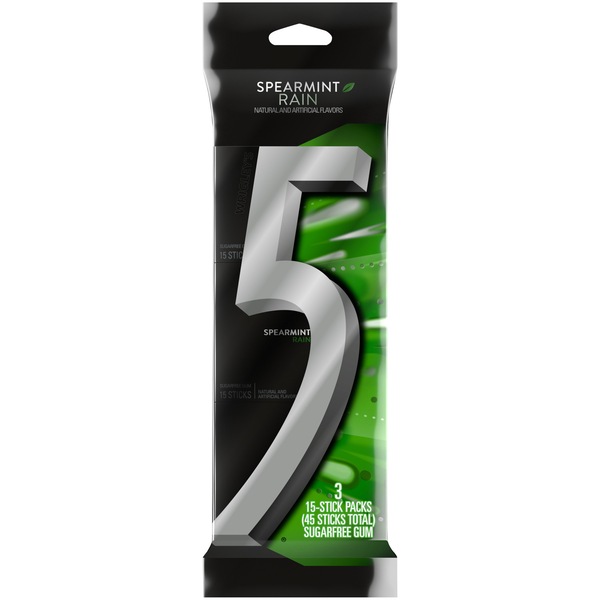 5 Rain 3 Pack Gum