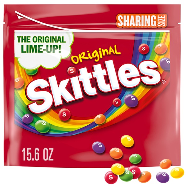 Skittles Original Fruity Candy Sharing Size Bag, 15.6 OZ