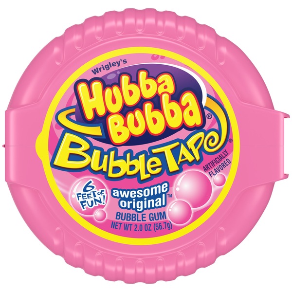 Hubba Bubba Original Bubble Gum Tape, 2 OZ