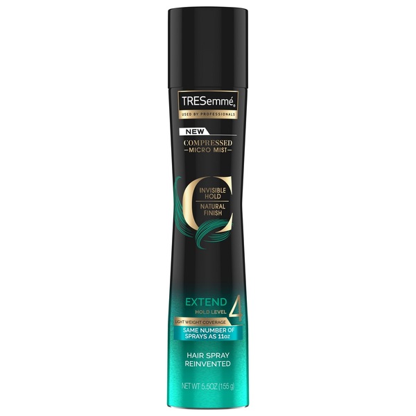 TRESemme Compressed Micro Mist Extend Hold Level 4 Hair Spray, 5.5 oz