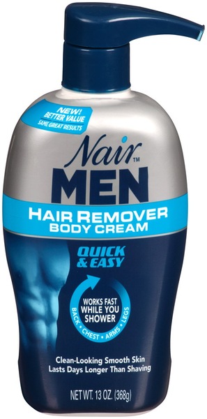Nair Hair Remover Body Cream Quick & Easy for Men
