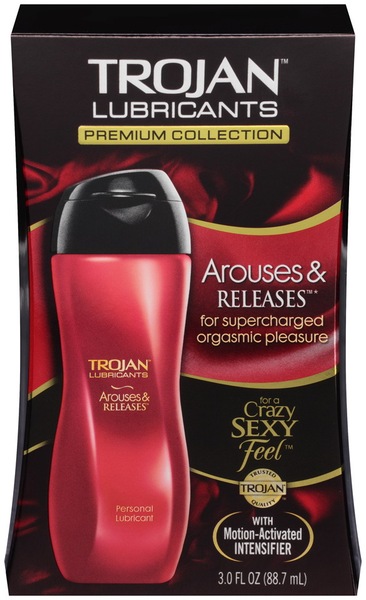 TROJAN LUBRICANTS AROUSES & RELEASES