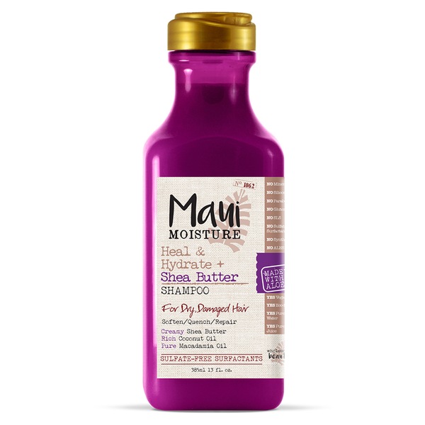 Maui Moisture Heal & Hydrate + Shea Butter Shampoo, 13 OZ
