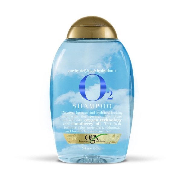 OGX Anti-Gravity + Hydration O2 Shampoo, 13 OZ