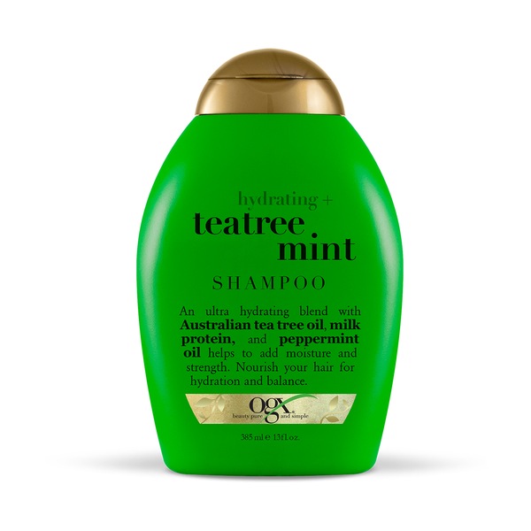 OGX Hydrating TeaTree Mint Shampoo, 13 OZ