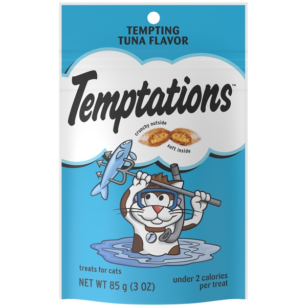 Temptations Classic Treats for Cats, Tempting Tuna Flavor, 3 OZ