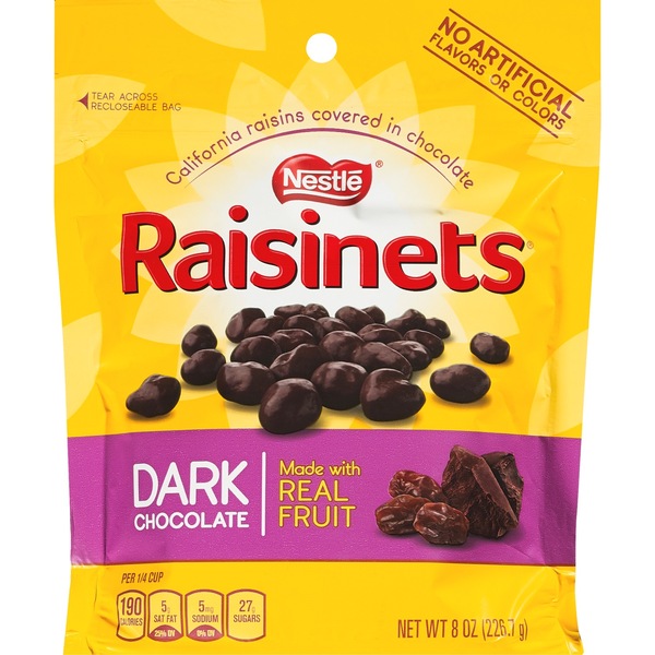 Raisinets Dark Chocolate Covered Raisins, 8 OZ