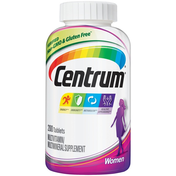 Centrum Multivitamin for Women Tablets, 200 CT