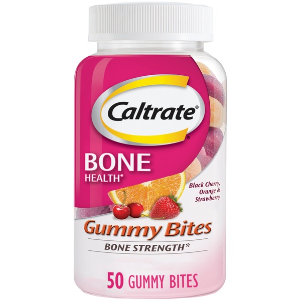 Caltrate Gummy Bites, 50CT