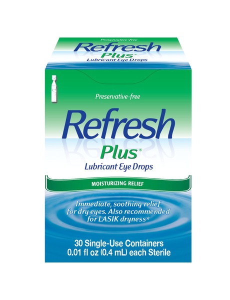 Refresh Plus Preservative-Free Lubricant Eye Drops