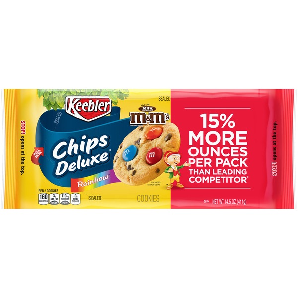 Keebler Chips Deluxe Rainbow Cookies