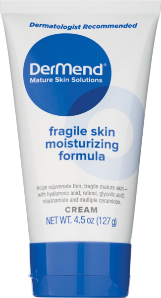 Dermend Mature Skin Solutions Fragile Skin Moisturizing Formula Cream, 4.5OZ