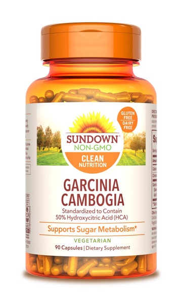 Sundown Naturals Garcinia Cambogia Capsules 1000mg, 90CT