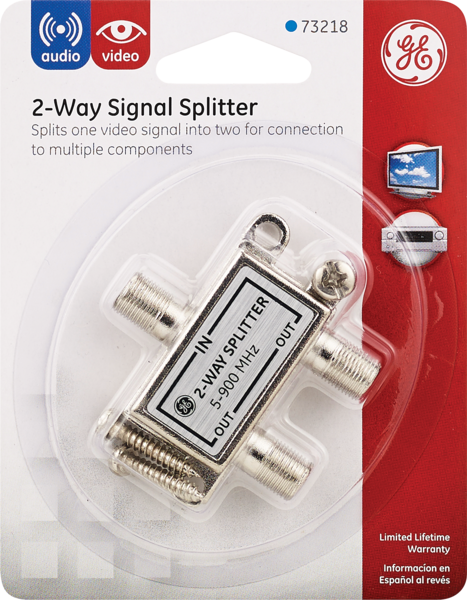 GE 2-Way Signal Splitter