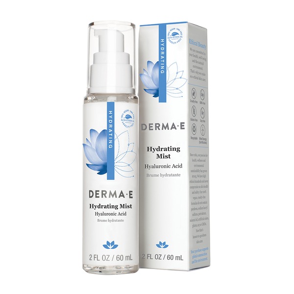 Derma E Hydrating Mist with Hyaluronic Acid, 2 OZ