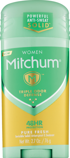 Mitchum Advanced Control 48 Hour Strength & Protection Pure Fresh Invisible Solid