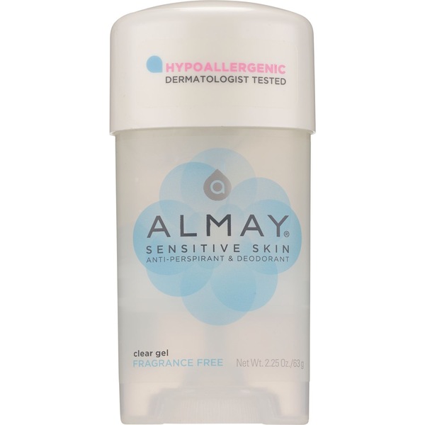 Almay Anti-Perspirant Deodorant Clear Gel Fragrance Free