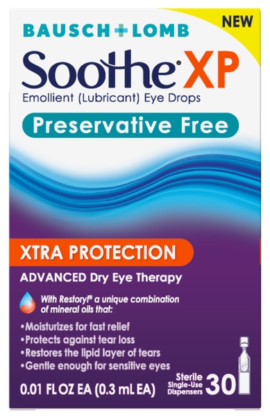 Bausch & Lomb Soothe XP Preservative Free