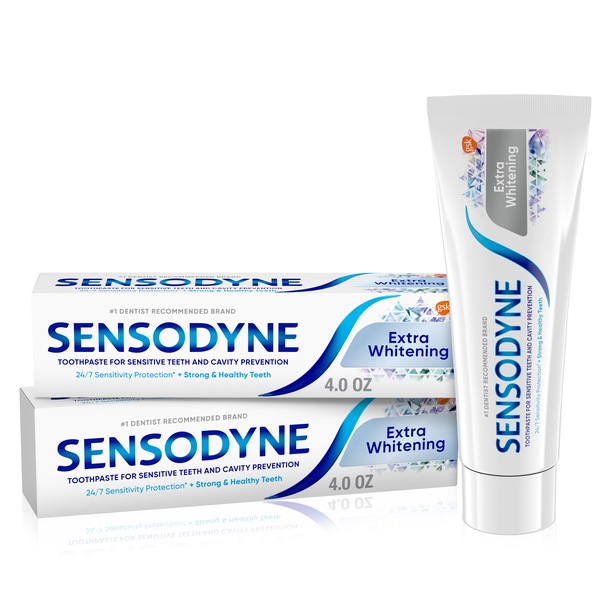 Sensodyne EXTRA WHITENING MaxStrgth Sensitive Toothpaste 2Pk