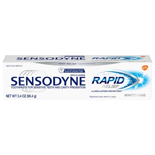 Sensodyne Rapid Relief Whitening