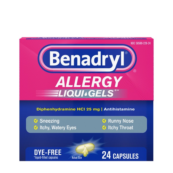 Clicking on the image opens a new modal with 1 larger images of Zyrtec 24 Hour Allergy Relief Antihistamine Capsules, 40 CT. Some images may not have descriptive text. 1 out of 1.