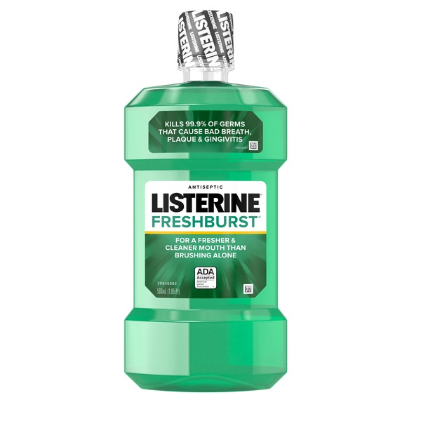 Listerine Freshburst Antiseptic Mouthwash for Bad Breath