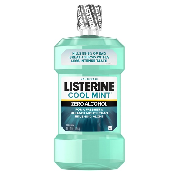 Listerine Zero Mouthwash Clean Mint, 33.81 OZ