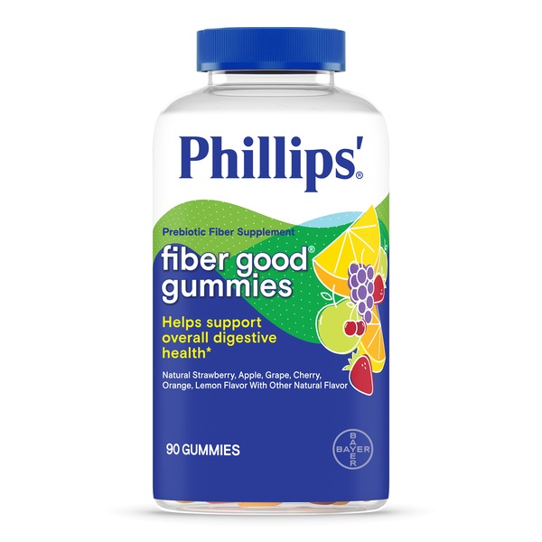 Clicking on the image opens a new modal with 1 larger images of PHILLIPS' FIBER GOOD GUMMIES. Some images may not have descriptive text. 1 out of 1.