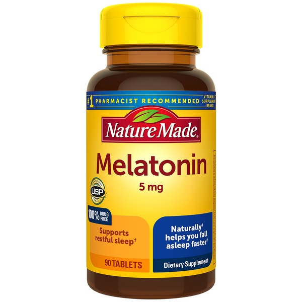 Nature Made Max Strength Melatonin Tablets 5 mg, 90CT