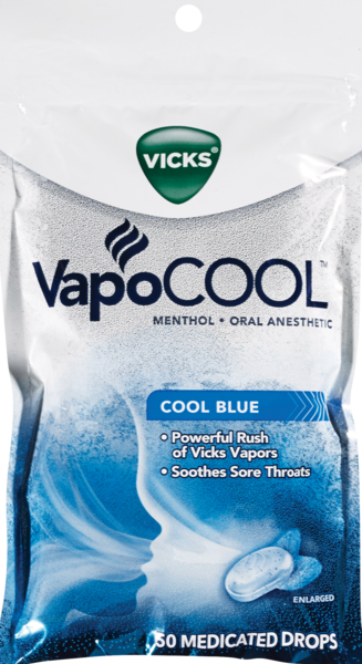 Vicks Vapocool Menthol Oral Anesthetic, 50 CT