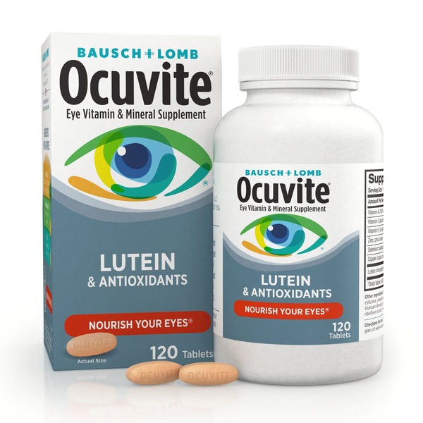 Ocuvite Vitamin & Mineral Supplement with Lutein, 120CT 