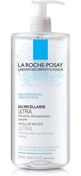 La Roche-Posay, Micellar Cleansing Water, Cleanser and Makeup Remover for Sensitive Skin
