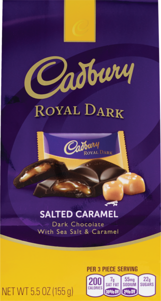Cadbury Salted Caramel Pouch, 5.5 OZ