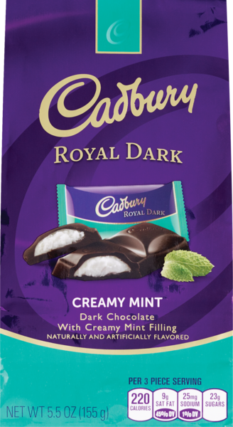 Cadbury Dark Mint Pouch, 5.5 OZ