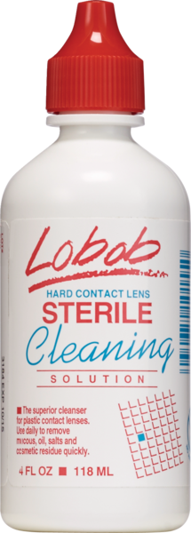 Lobob Hard Contact Lens Sterile Cleaning Solution