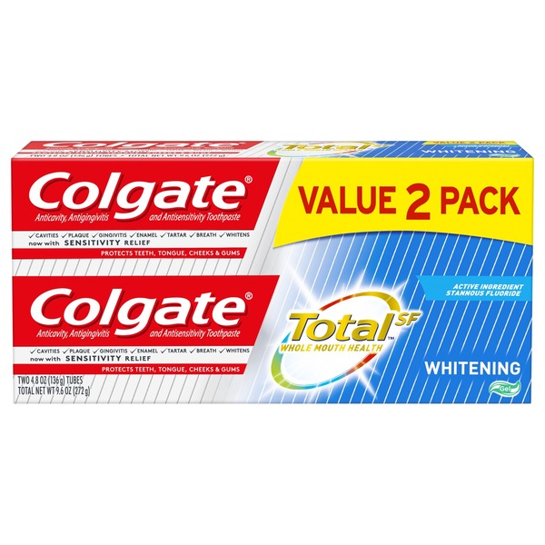 Colgate Total Whitening Toothpaste Gel