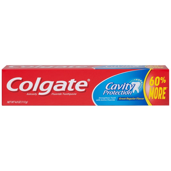 Colgate CAVITY PROTECTION Toothpaste Great Regular Flvr 1Pk