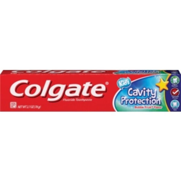 COLGATE KIDS CAVITY PROTECTION BUBBLE FRUIT