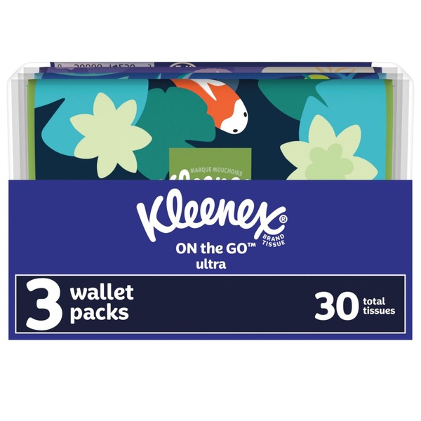 Clicking on the image opens a new modal with 4 larger images of Kleenex Everyday Facial Tissues, Wallet Slim Pack. Some images may not have descriptive text. 1 out of 4.