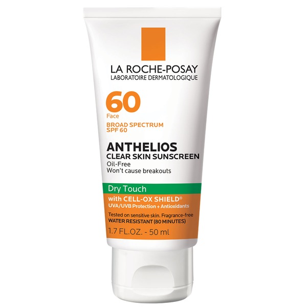 La Roche-Posay Anthelios Clear Skin Face Sunscreen, Dry Touch SPF 60