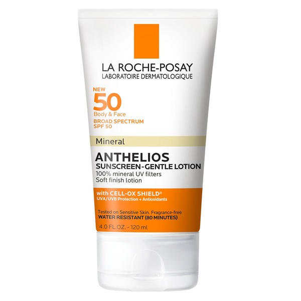 La Roche-Posay Anthelios Melt-in Milk Body & Face Sunscreen Lotion Broad Spectrum SPF 100, 1 OZ