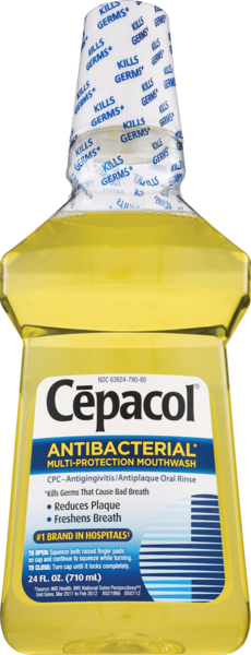 Cepacol Antibacterial Multi-Protection Mouthwash, 24 OZ