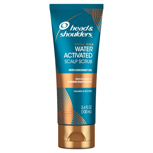 Head and Shoulders Royal Oils Water Activated Scalp Scrub with Coconut Oil, 3.4 OZ