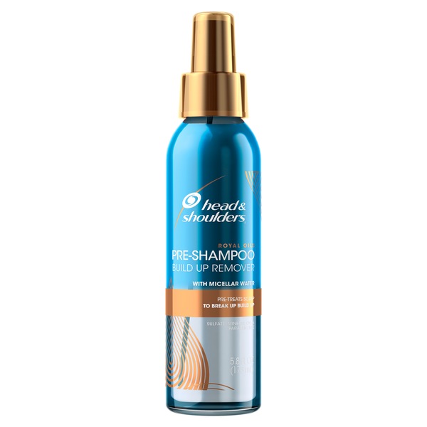 Head and Shoulders Royal Oils Pre-Shampoo Build Up Remover with Micellar Water, 5.8 OZ