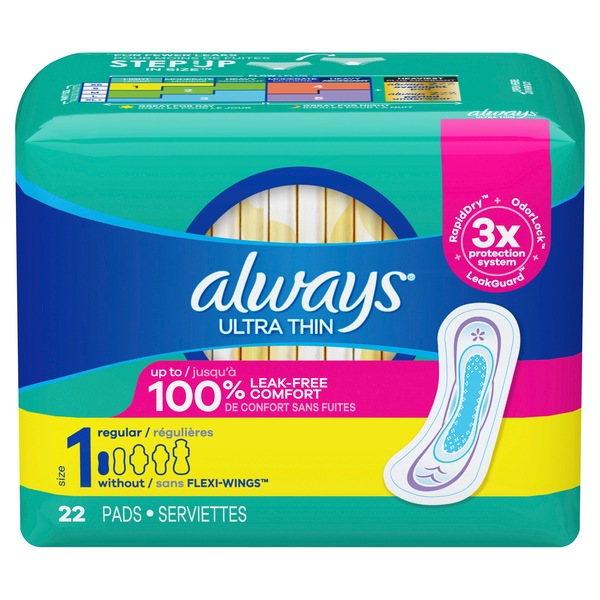 Always Ultra pads Non-wing