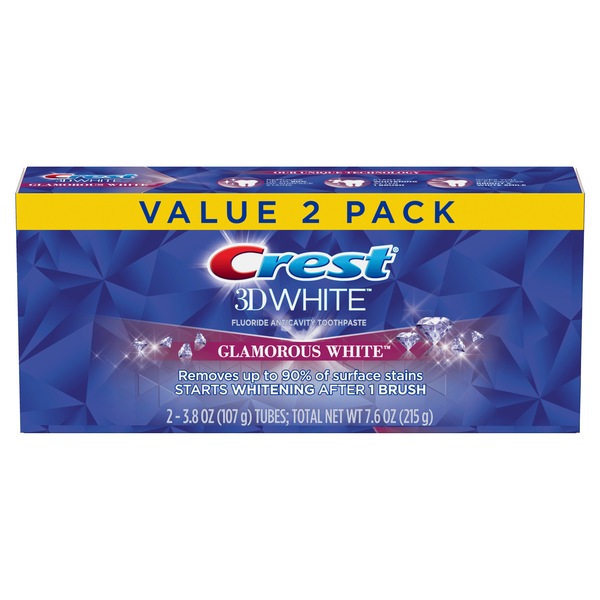 Crest 3D White Luxe Glamorous White Toothpaste