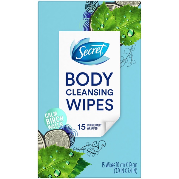 Secret Cleansing Wipes