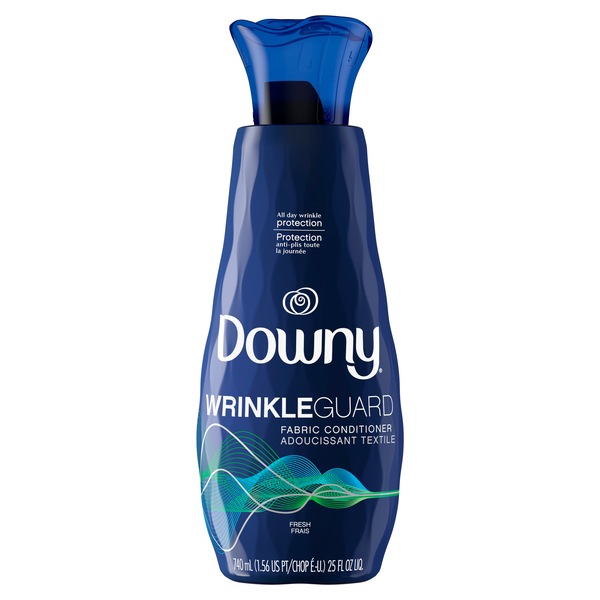 Downy WrinkleGuard Liquid Fabric Softener and Conditioner, Fresh